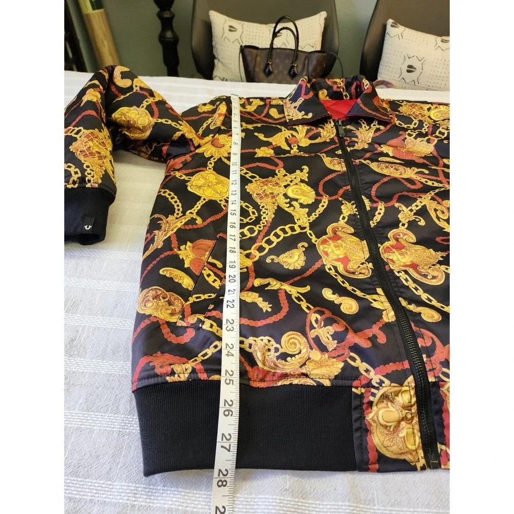 True Religion XL NEW! Limited Edition Reversible Bomber Jacket $695